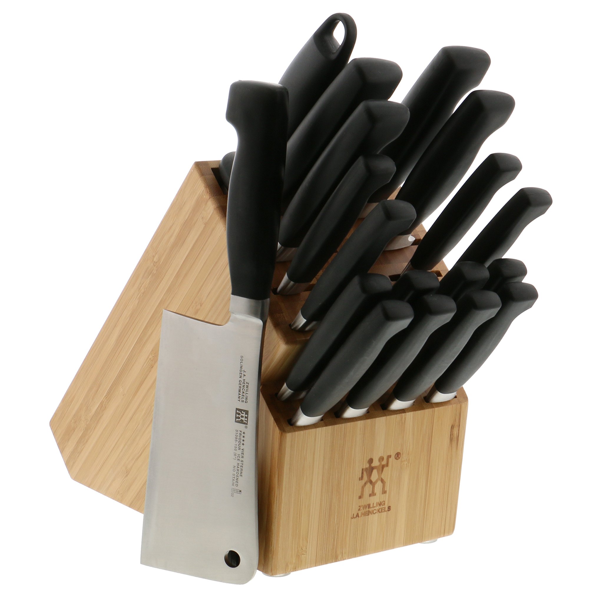 Amazon.com: ZWILLING Four Star 20-pc Knife Block Set: Home & Kitchen