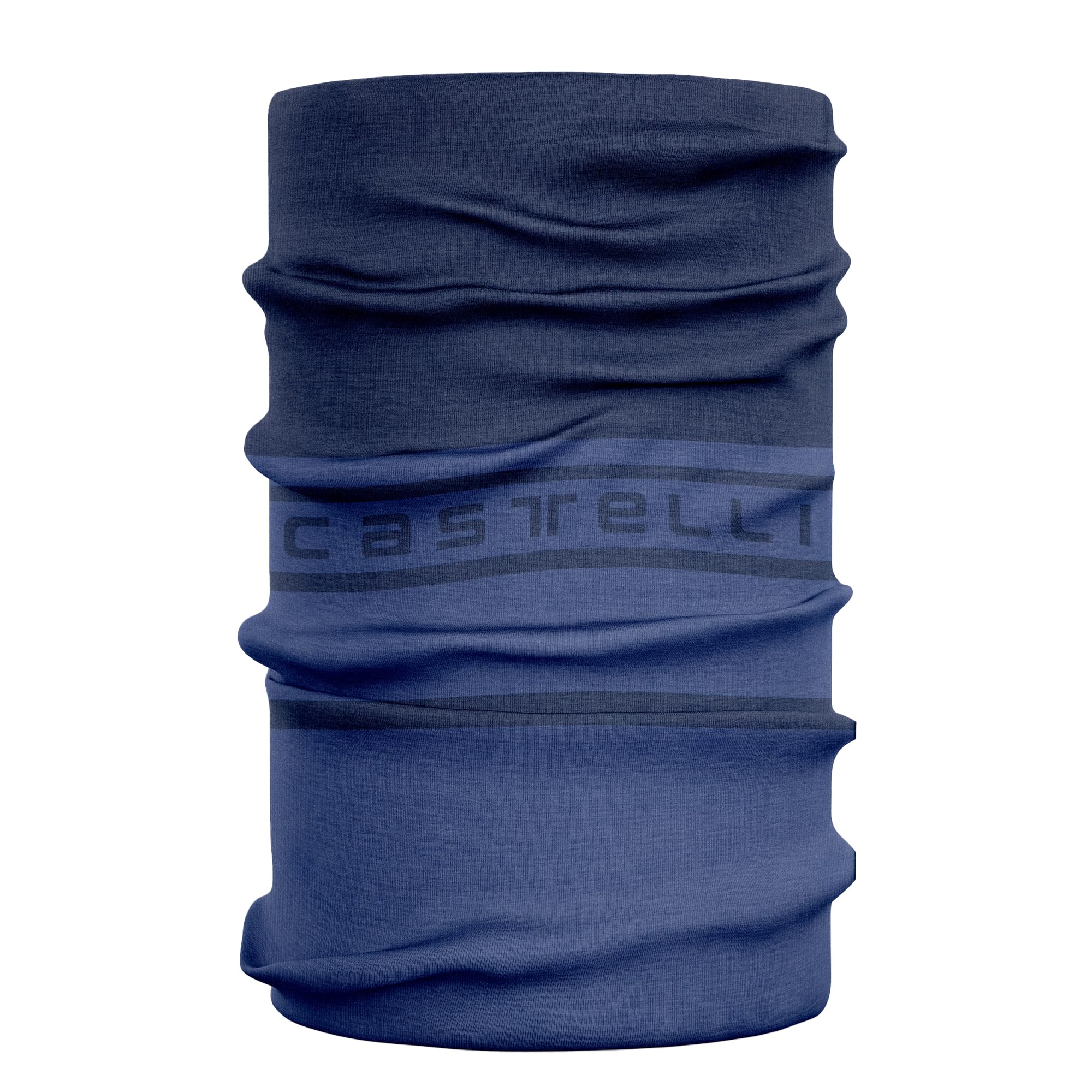 CASTELLI Pro Thermal Neck Warmer, Road Cycling Neck Gaiter, Breathable Neck Tube Scarf for Men & Women - Belgian Blue - OneSize