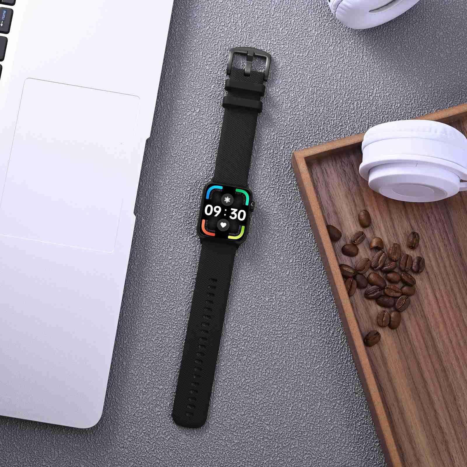 Anbeer Cinturino Compatibile con Apple Watch 49mm 45mm 44mm 42mm 41mm 40mm 38mm, Silicone Cinturini di Ricambio per iWatch Series 9 8 7 6 5 4 3 2 1 SE Ultra