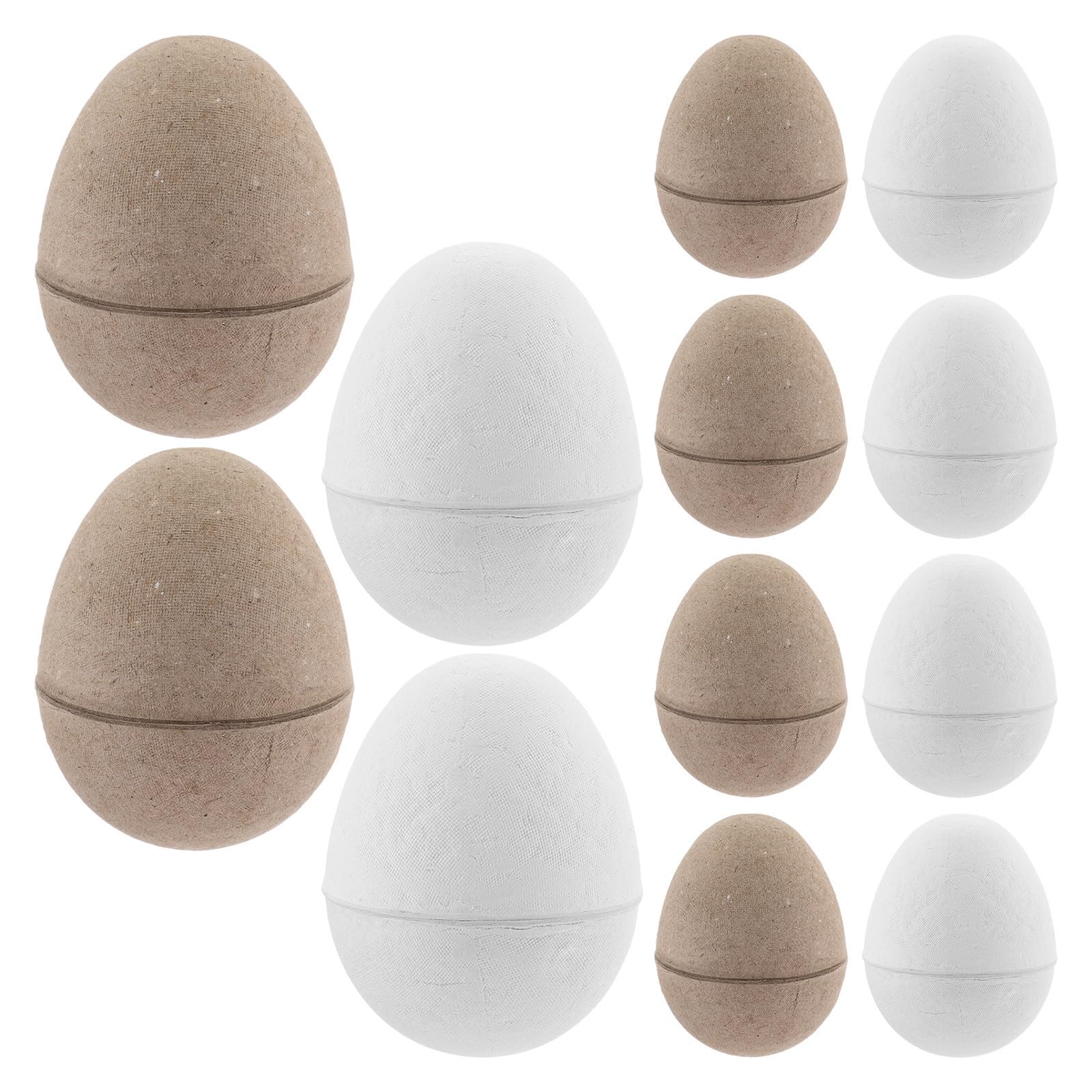 Huevos de Pascua de papel para decorar en actividades en familia y proyectos artísticos en el aula