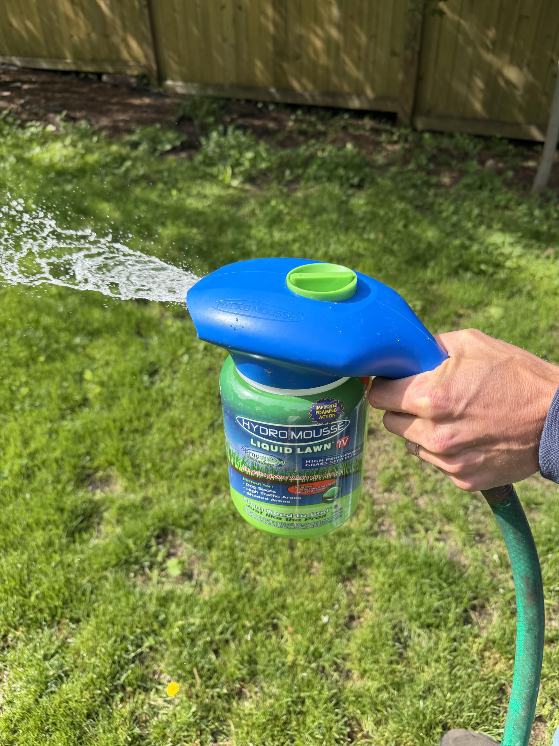 Amazon.com: Hydro Mousse Liquid Lawn System – Grass Seed Spray Kit