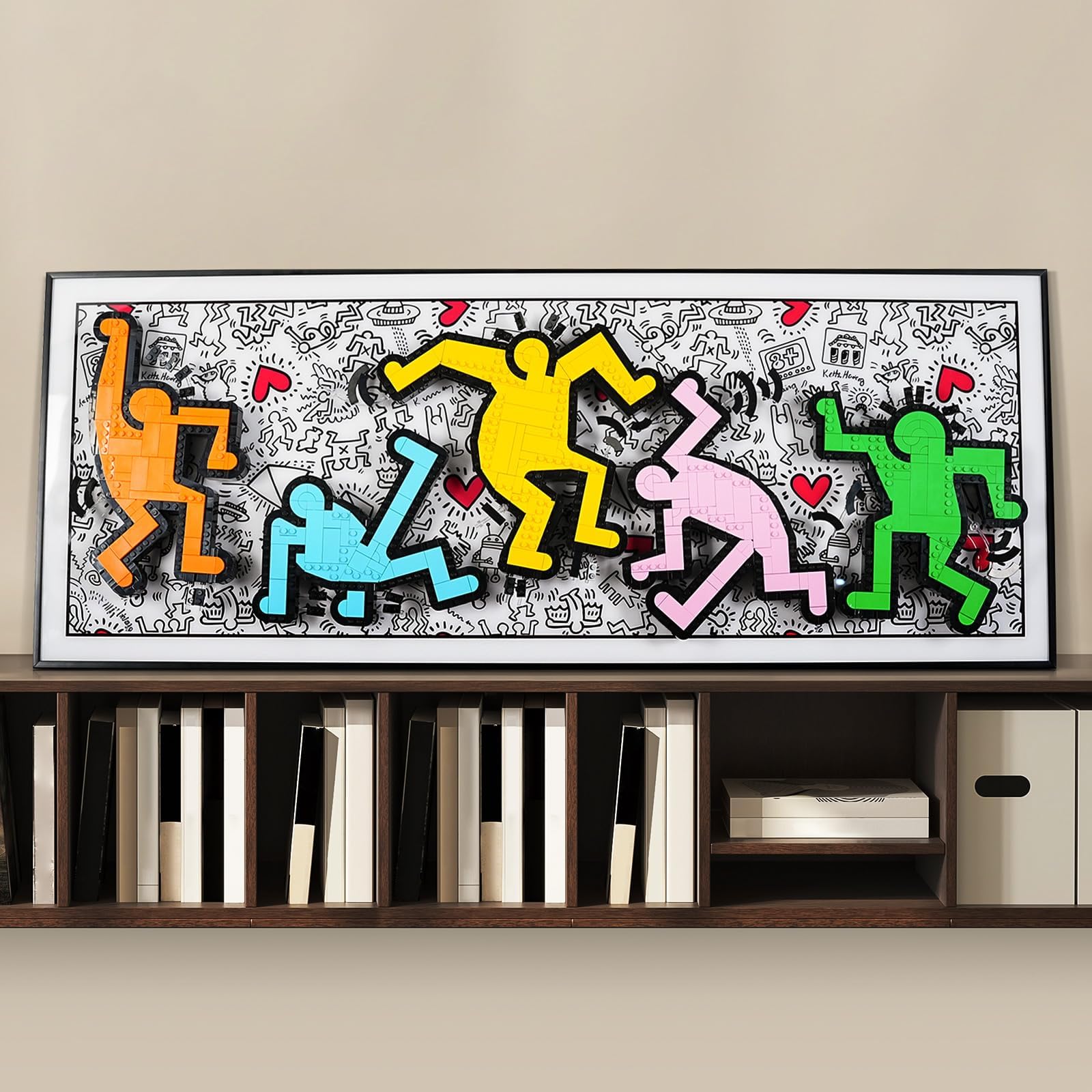 Amazon.com: popbricks Display Board Compatible with Lego Art 31216