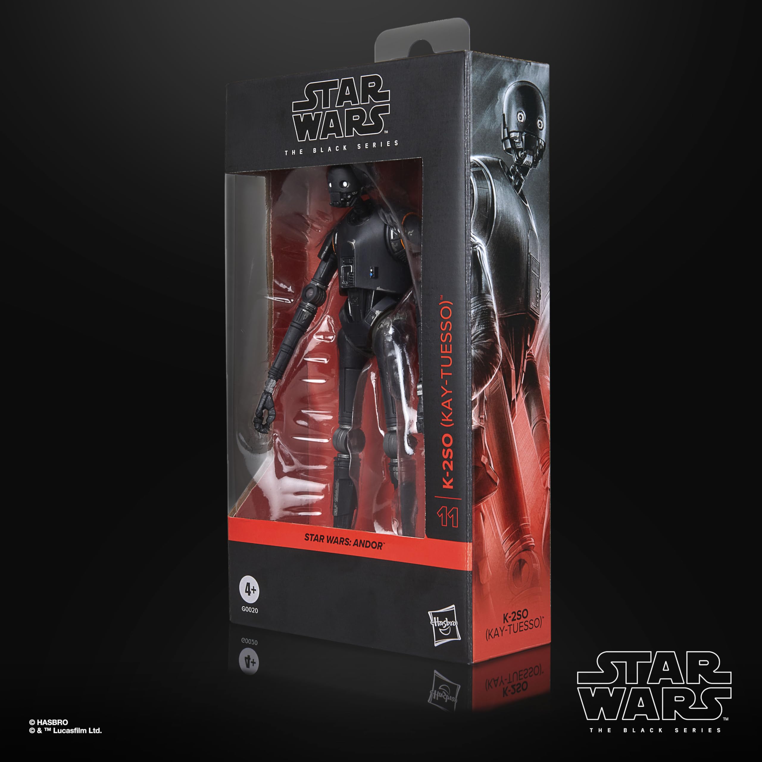 Star Wars The Black Series K-2SO (Kay-Tuesso), Andor Collectible 6 Inch Action Figure, Silver, 6 inches - Image 3