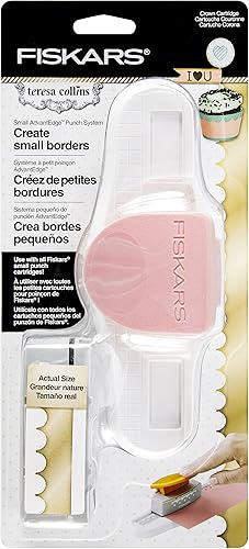 Fiskars Crafts123740-1001 Teresa Collins Crown Border Punch Kit de iniciación