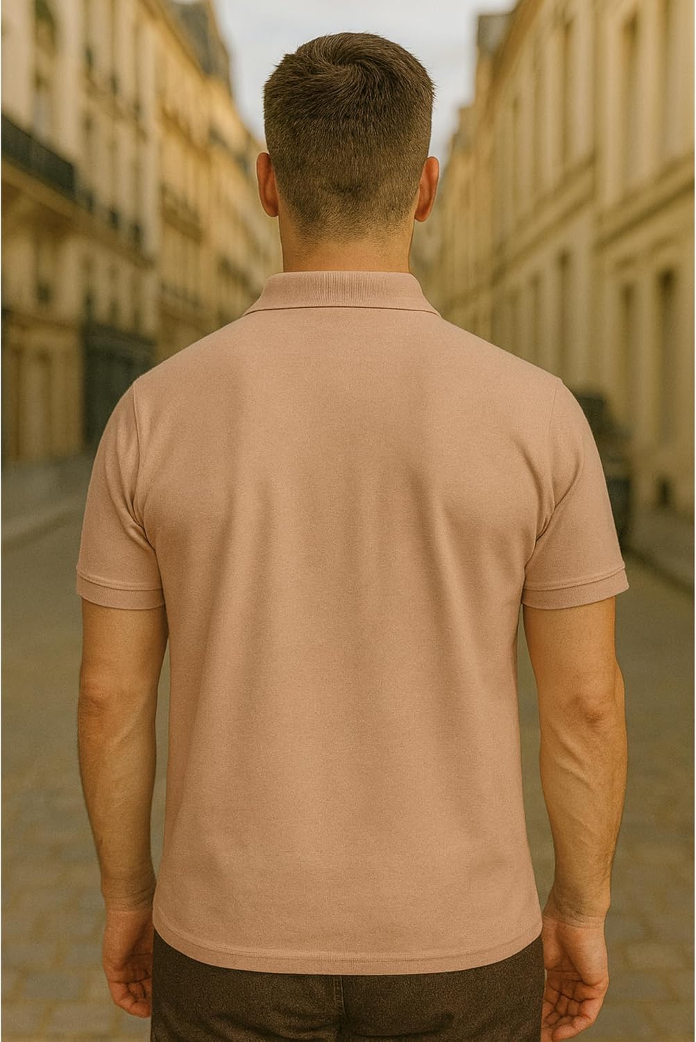 ISTANBUL MODEL Men Polo Shirt, Short Sleeve Rular Fit T-Shirt, Soft Blended Cotton, Casual & Smart Wear 2026 - view 5