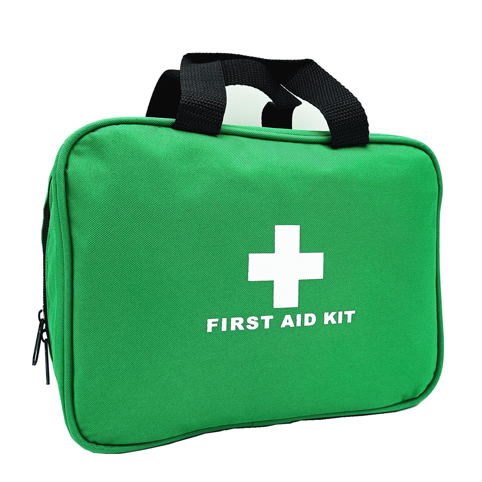 Jipemtra Red First Aid Bag Empty Travel Rescue Pouch Medical Bags First Responder Storage Compact Survival Medicine Emergency Bag for Car Home Office Kitchen Sport Outdoors (LS) - Image 4