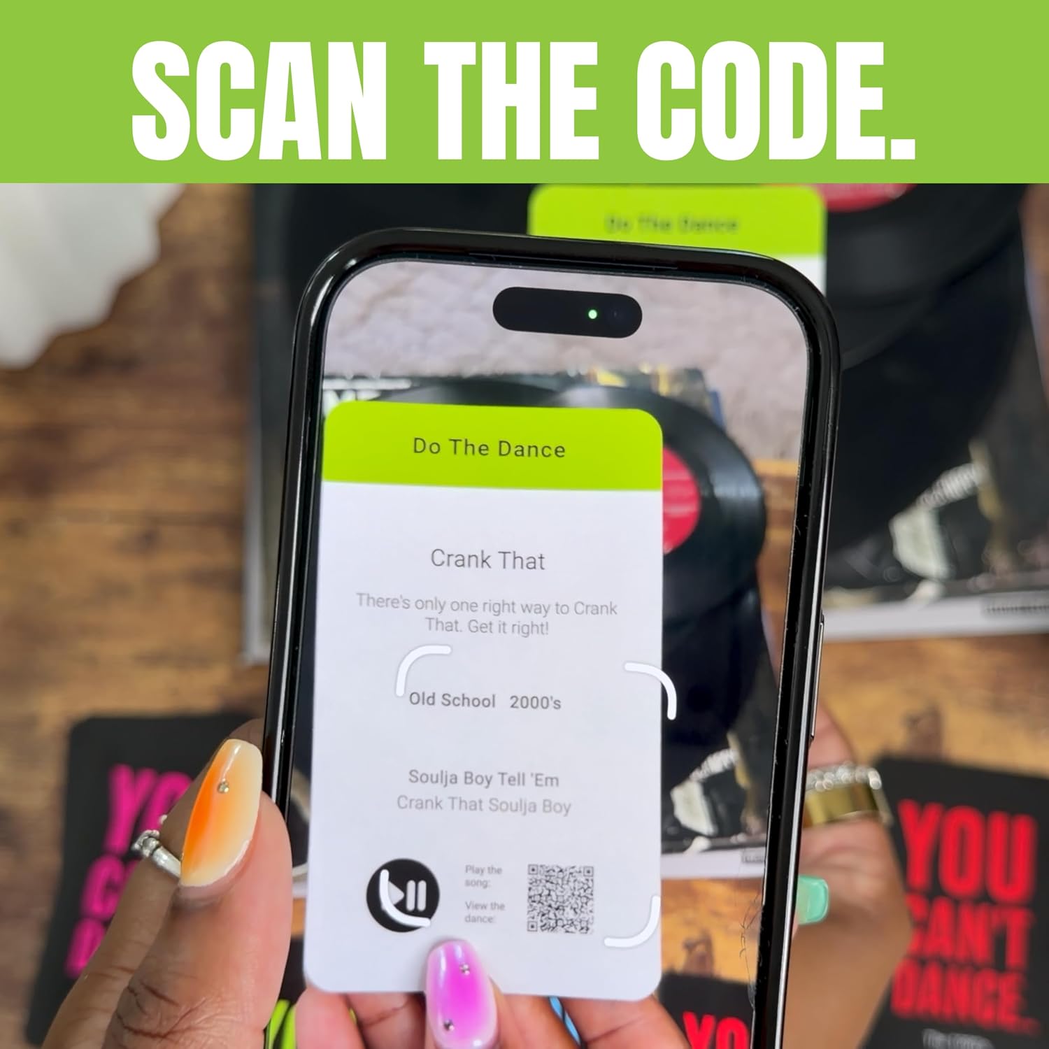 You Can’t Dance – America’s Dance Challenge Party Game | Fun for Game Nights, Parties & Family Gatherings | Hip-Hop & Pop Dance Game for Teens & Adults | Easy to Play, Impossible Not to Dance |