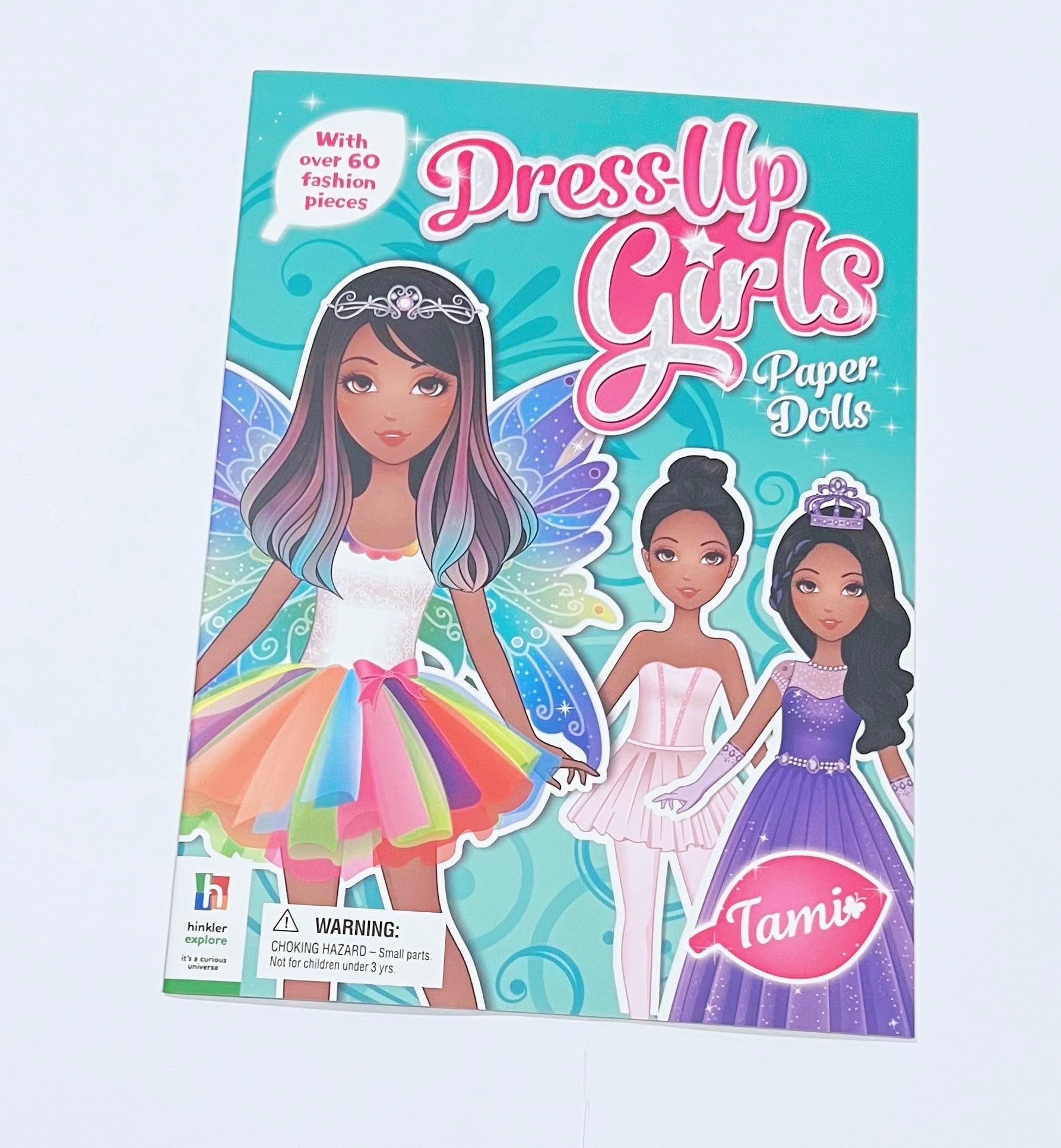 Generic Dress-Up Girls Paper Dolls with Over 60 Fashion Pieces (Tami), Small