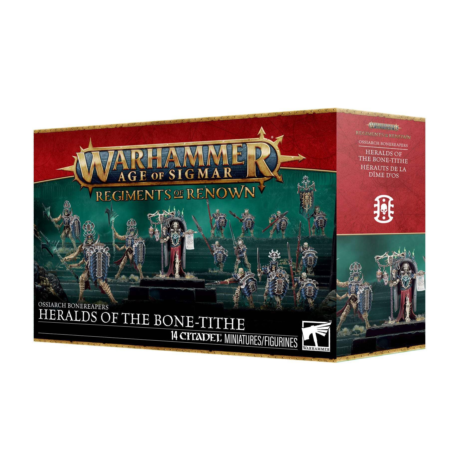 Games Workshop - Age of Sigmar - Warhammer - Ossiarch Bonereapers: Heralds of the Bone-Tithe