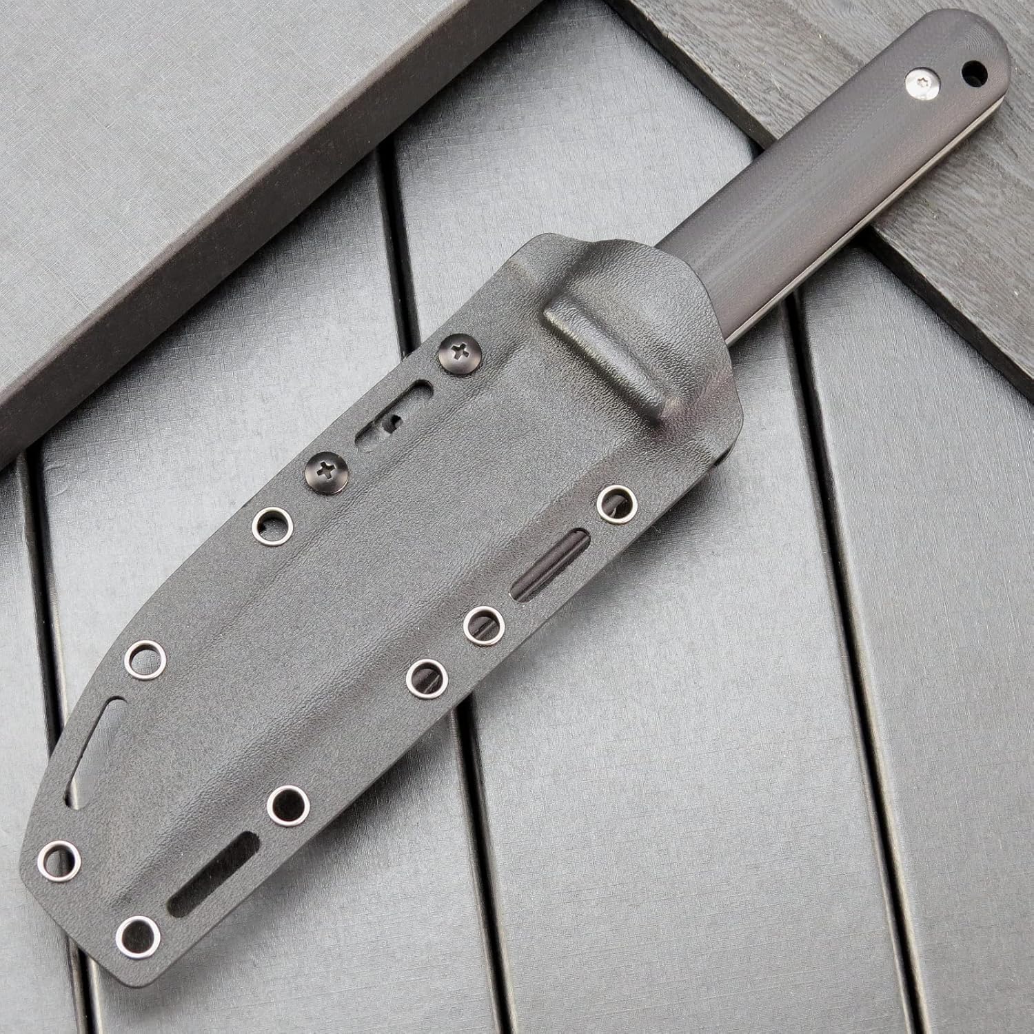Eafengrow EF123 Fixed Blade Knife 14c28n Steel Blade G10 Handle Fixed Knife for Outdoor Camping Hunting Survival Tool Knives with Kydex Sheaths