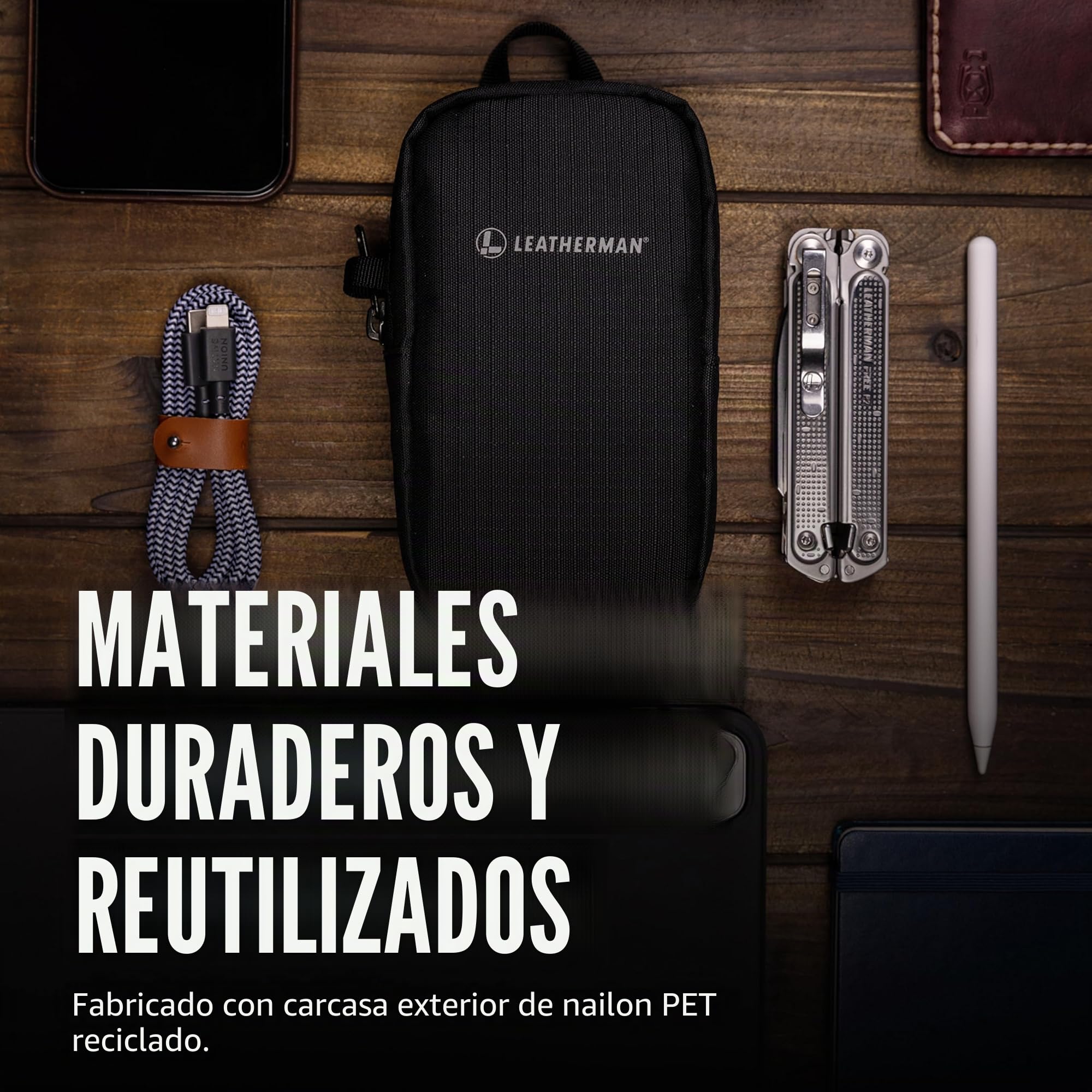 Leatherman Funda para Herramientas - Solución de Transporte Versátil para Multiherramientas, Negro