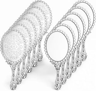 12 Pcs Vintage Handheld Mirror with Handle, 1...