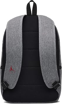 Nike Air Jordan Jumpman Backpack (One Size, Carbon Heather/Gym Red)