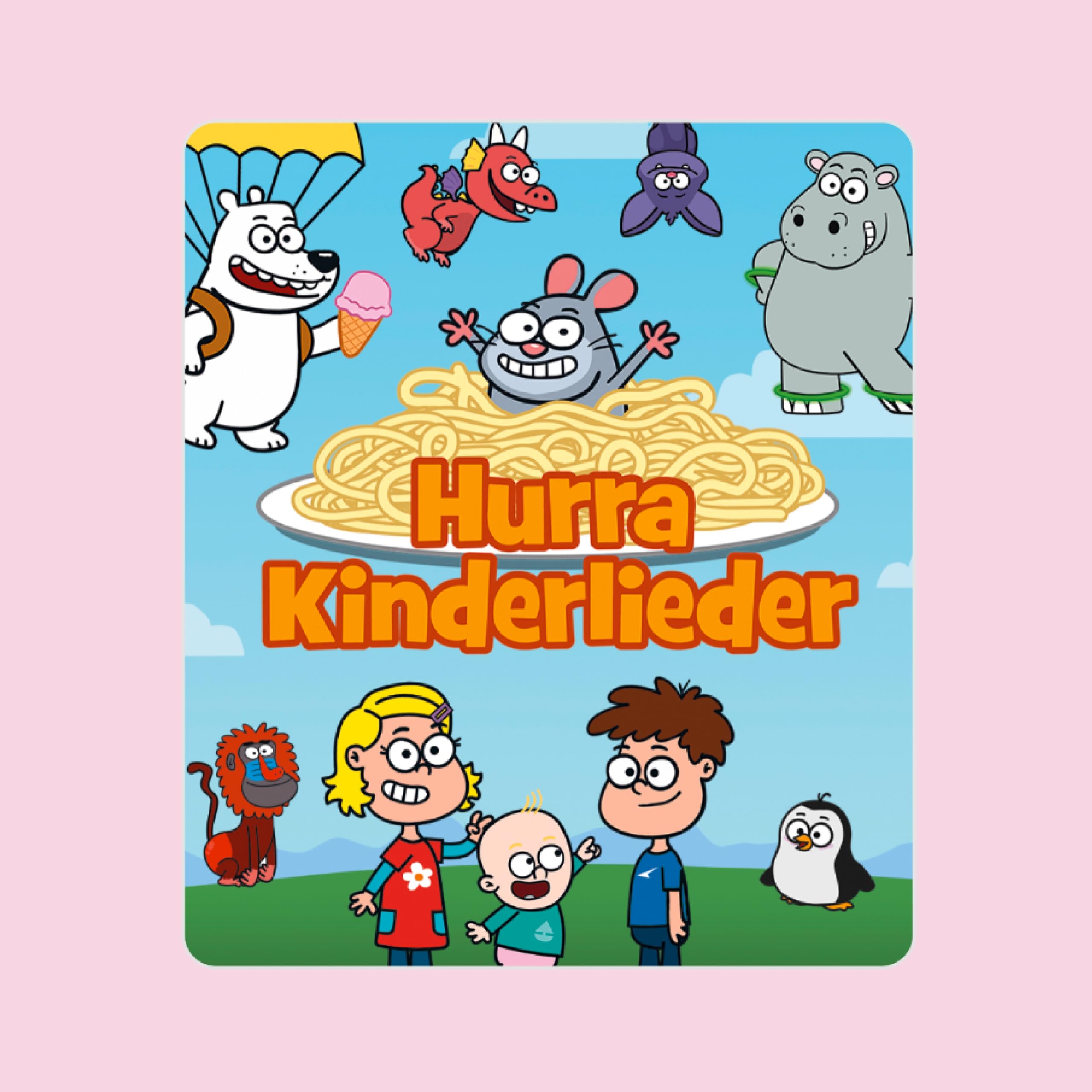 tonies Hurra - Figura de música para niños de 3 años a Partir de 3 años, Tiempo de reproducción de 55 Minutos