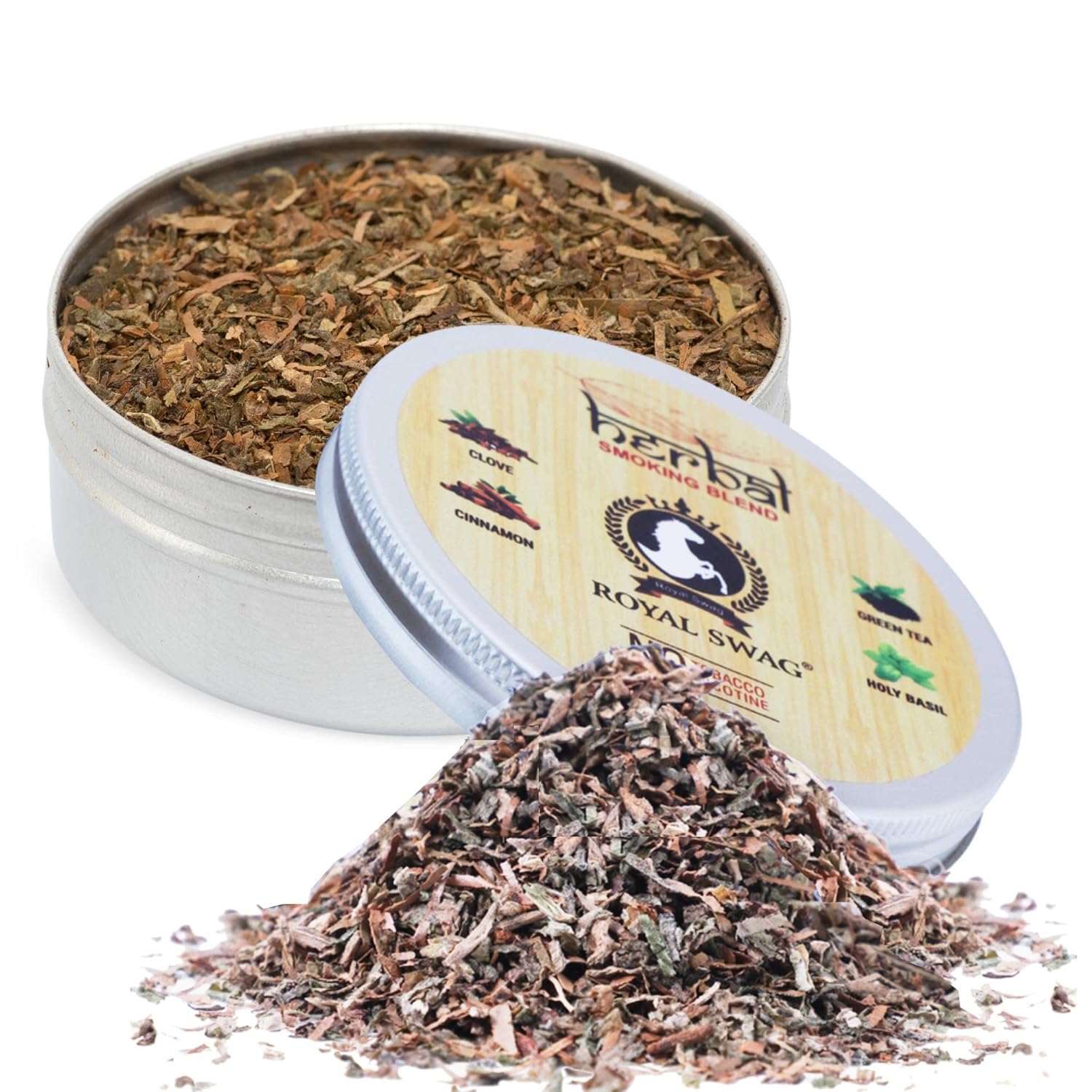 ROYAL SWAG Herbal Organic Mixture For Smoking 30g 100 Tobacco Free