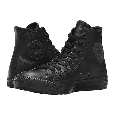 Converse Chuck Taylor All Star Leather Classic Shoes Black Mono Leather