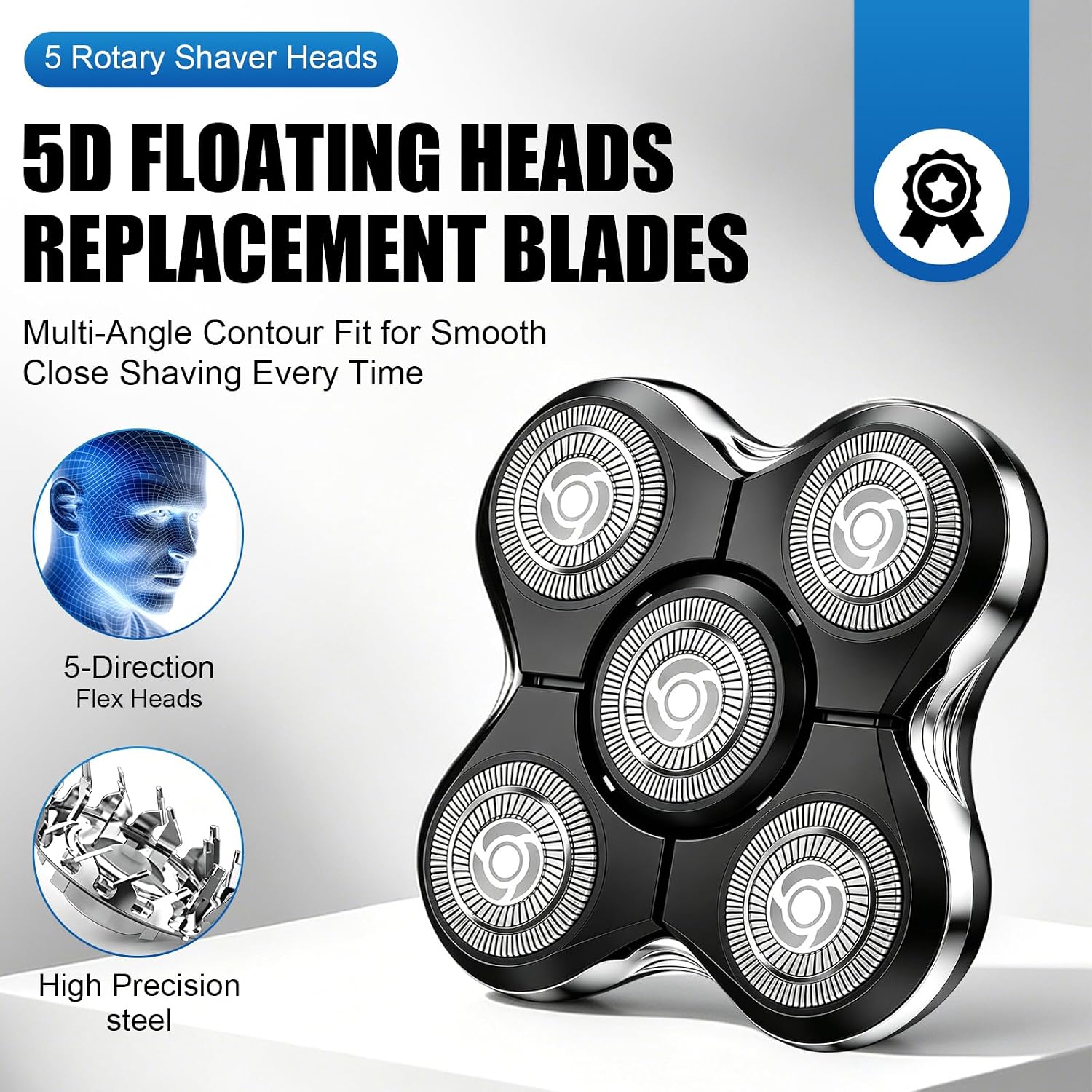 Replacement Head for Remington Balder Pro XR7000, XR1500, XR1501 Shaver