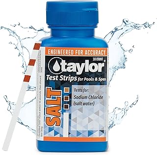 Pool & Spa Salt Test Strips by TAYLOR