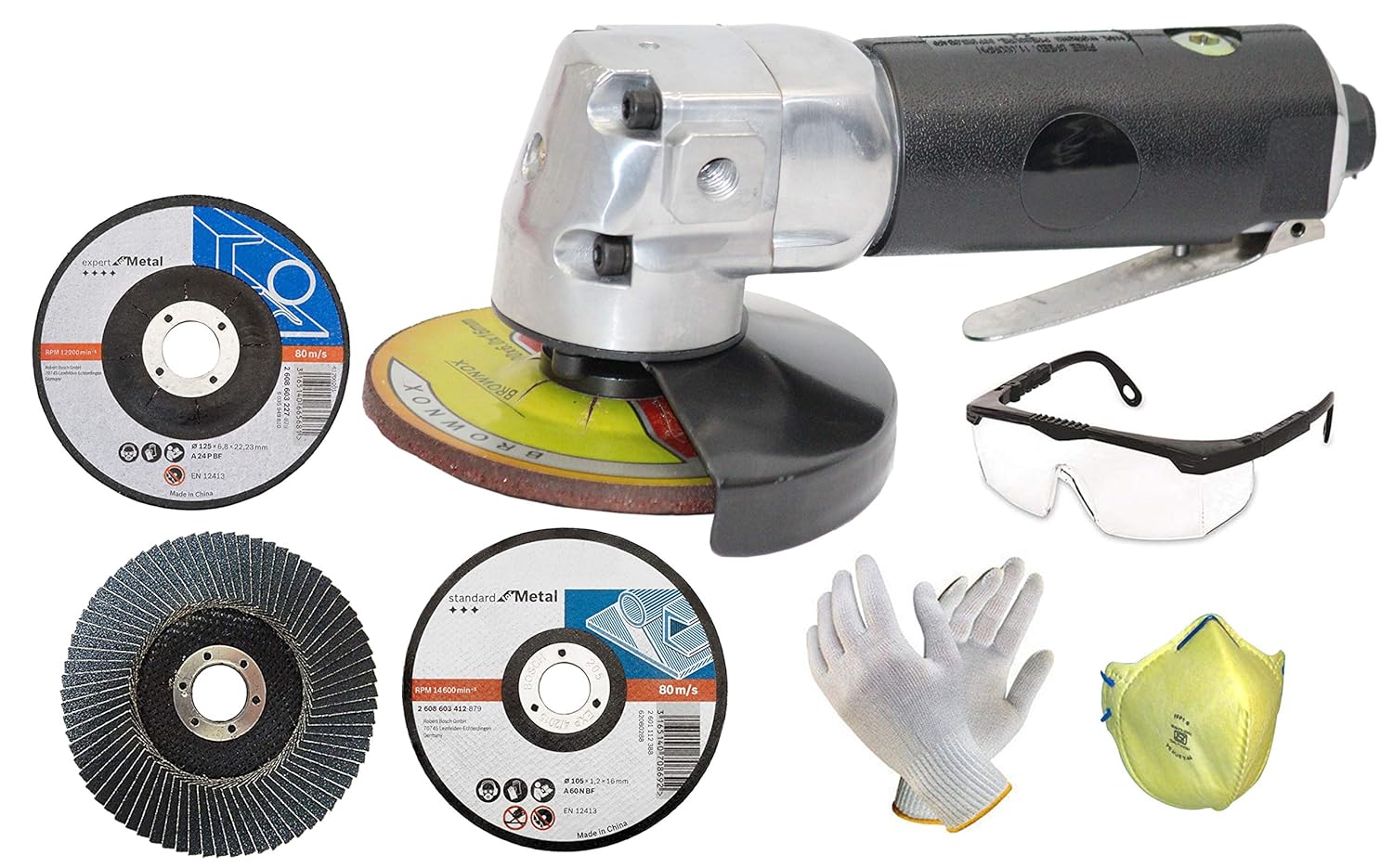 Buy Digital Craft Aluminium Alloy Body 4inch Pneumatic Air Angle