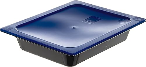 Miniatura 9 de Carlisle FoodService Products Smart Lids - Tapa de bandeja de alimentos de tamaño 1/2 para catering, bufés y restaurantes, polietileno, 12.75 x