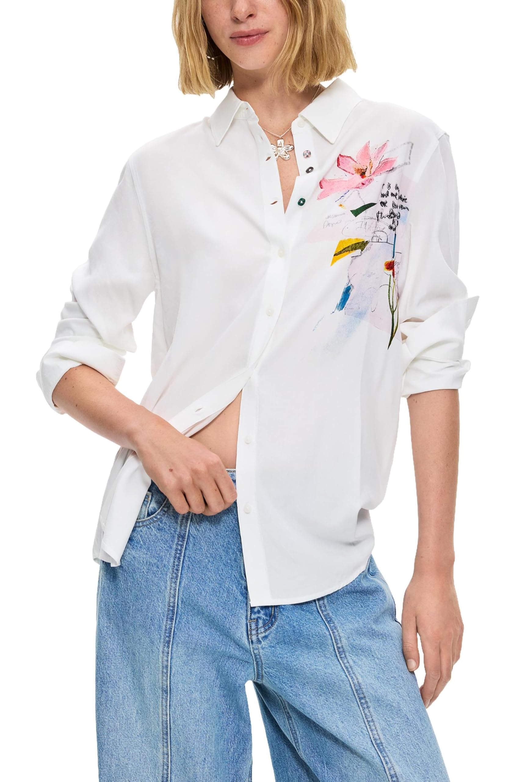 Desigual Damen Cam_tamesis T-Shirt (1er Pack)