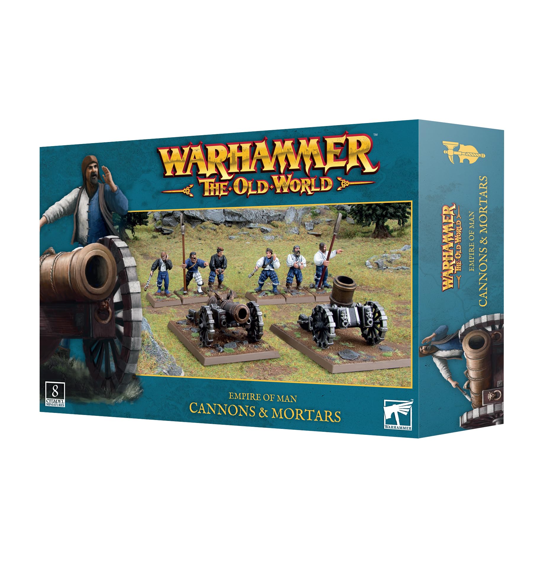 Games Workshop - Warhammer - Stary Świat - Imperium Człowieka: Armaty i moździerze