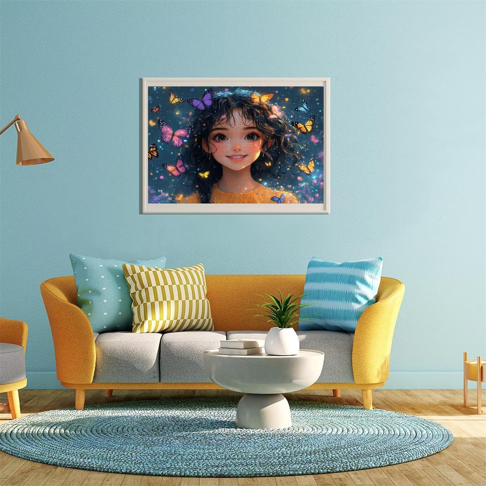 Puzzle Erwachsene 2000 Teile Mädchen Schmetterling Educa Jigsaw für Kinder ab 8 Jahren Mädchen Jungen, Erwachsene Impossible Klassische Puzzles, Anspruchsvoll Spielspaß, Als Geschenke 70x99cm t-768