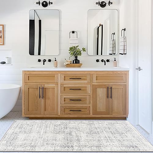 Miniatura 11 de ReaLife - Alfombra ecológica lavable a máquina, resistente a las manchas, sin desprendimientos, antideslizante, apta para familias y mascotas y