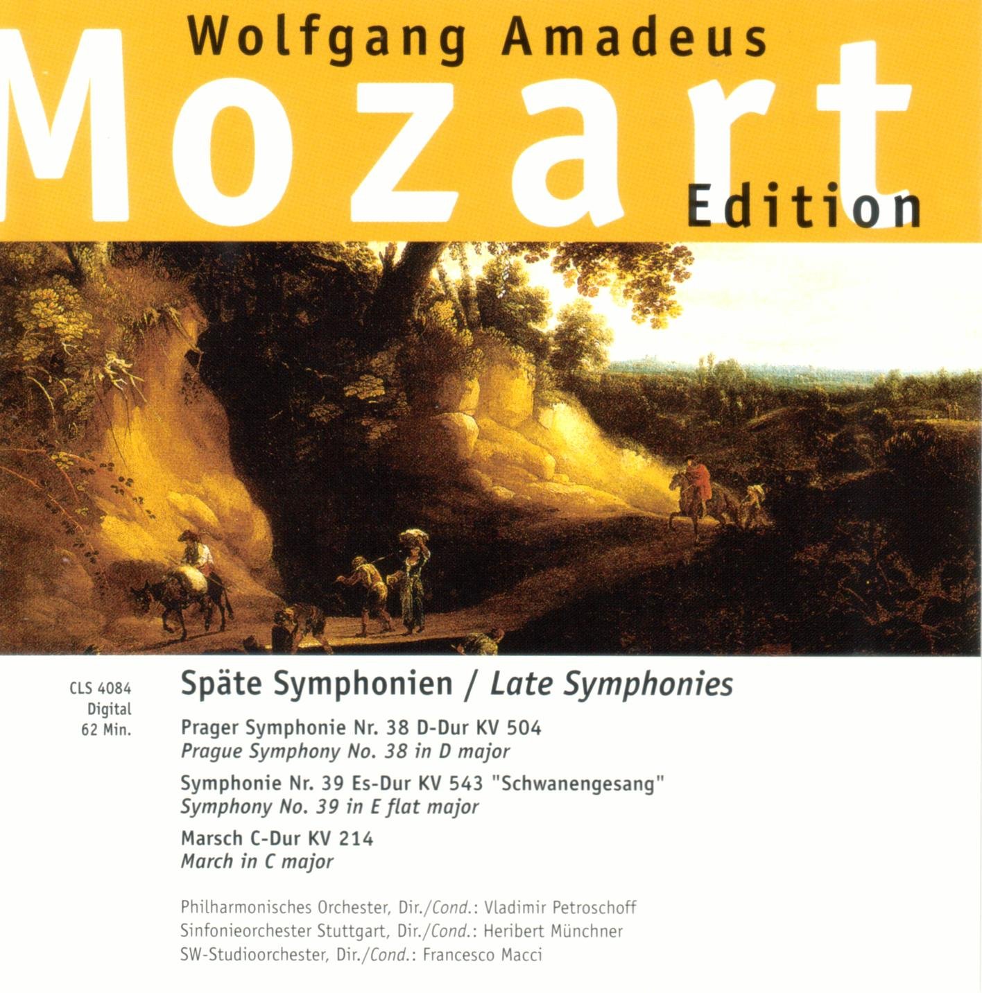 Late Symphonies [Audio CD] Mozart