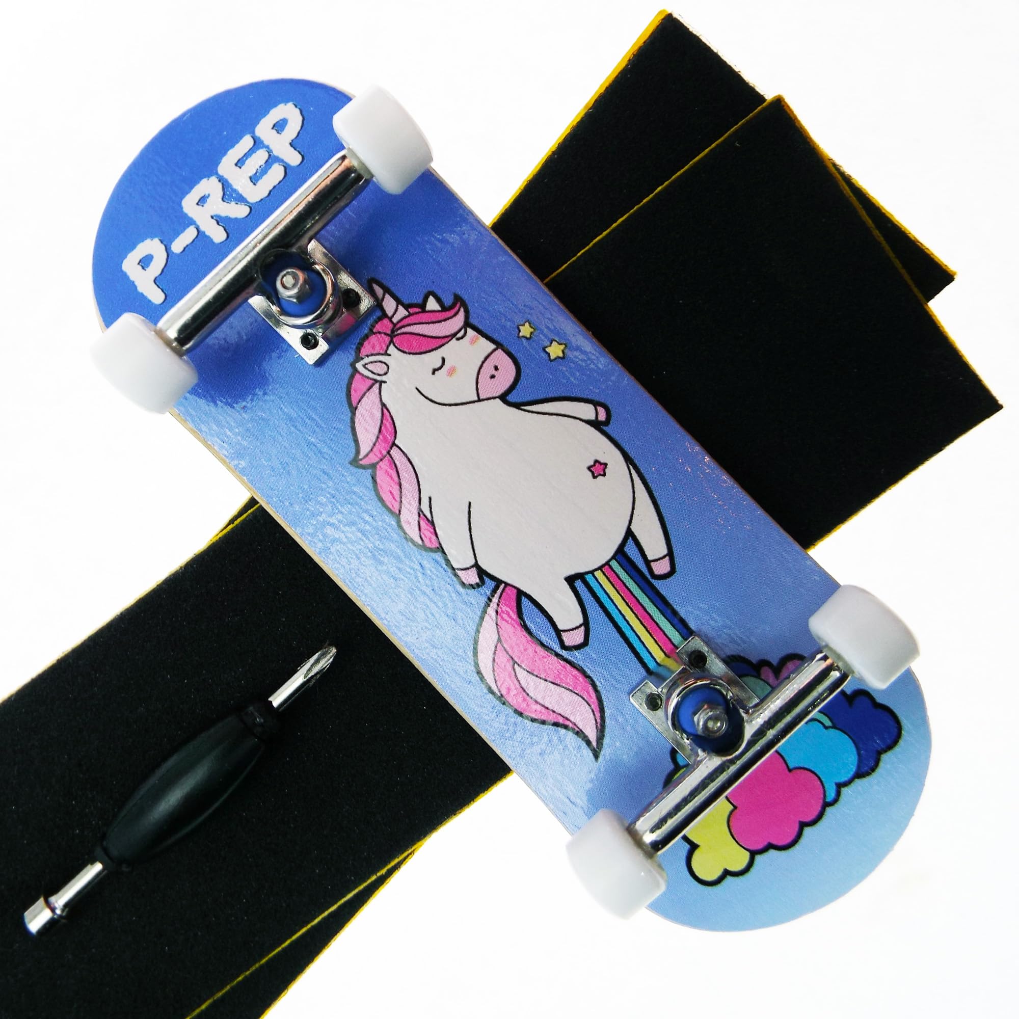 P-REPV2 Pro Performance Complete Wooden Fingerboard 32mm - Smell The Rainbow