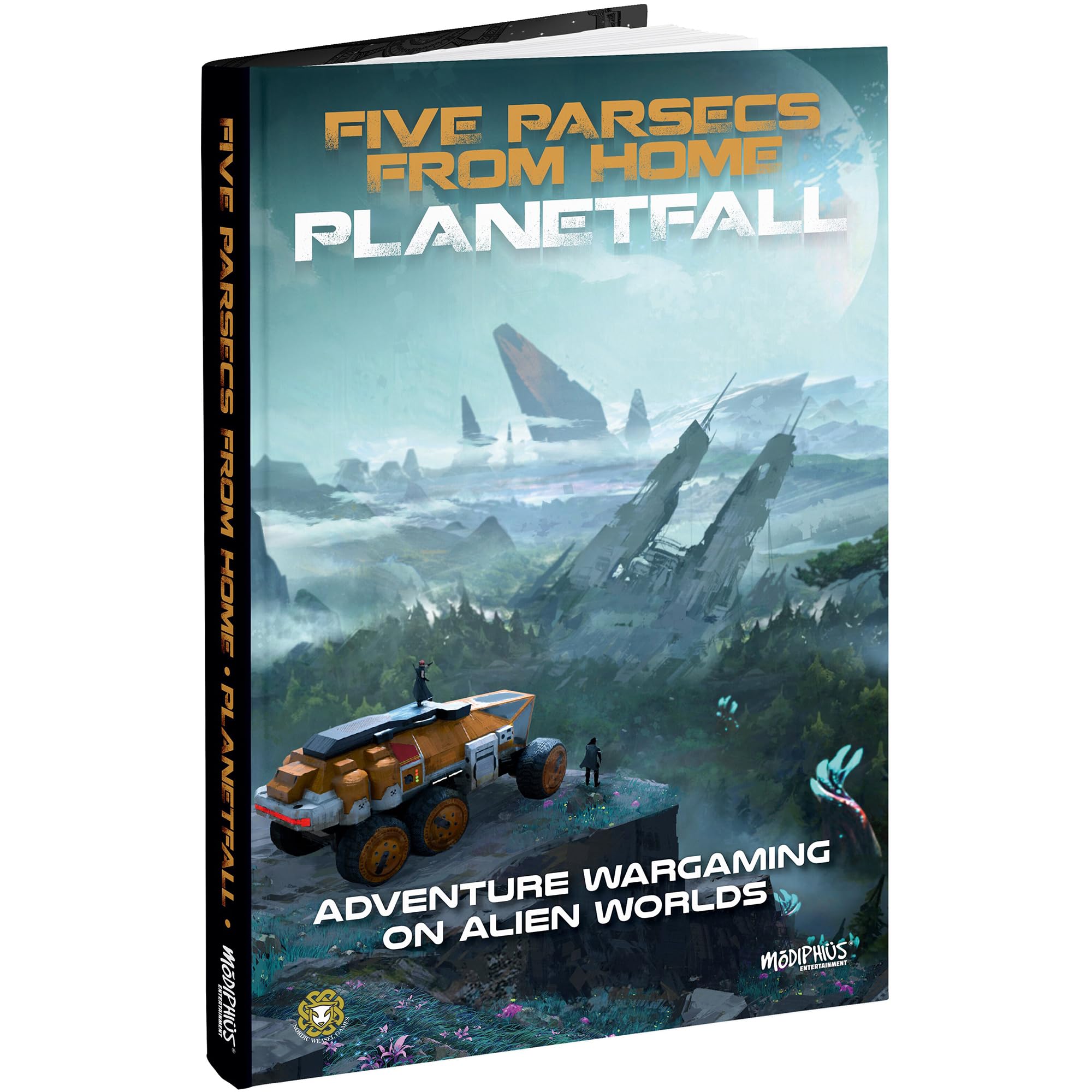 Five Parsecs from Home: Planetfall - Hardcover RPG Book, Colony Management On an Alien World, Solo & Co-Op Adventure, Tactile Missions & Exploration