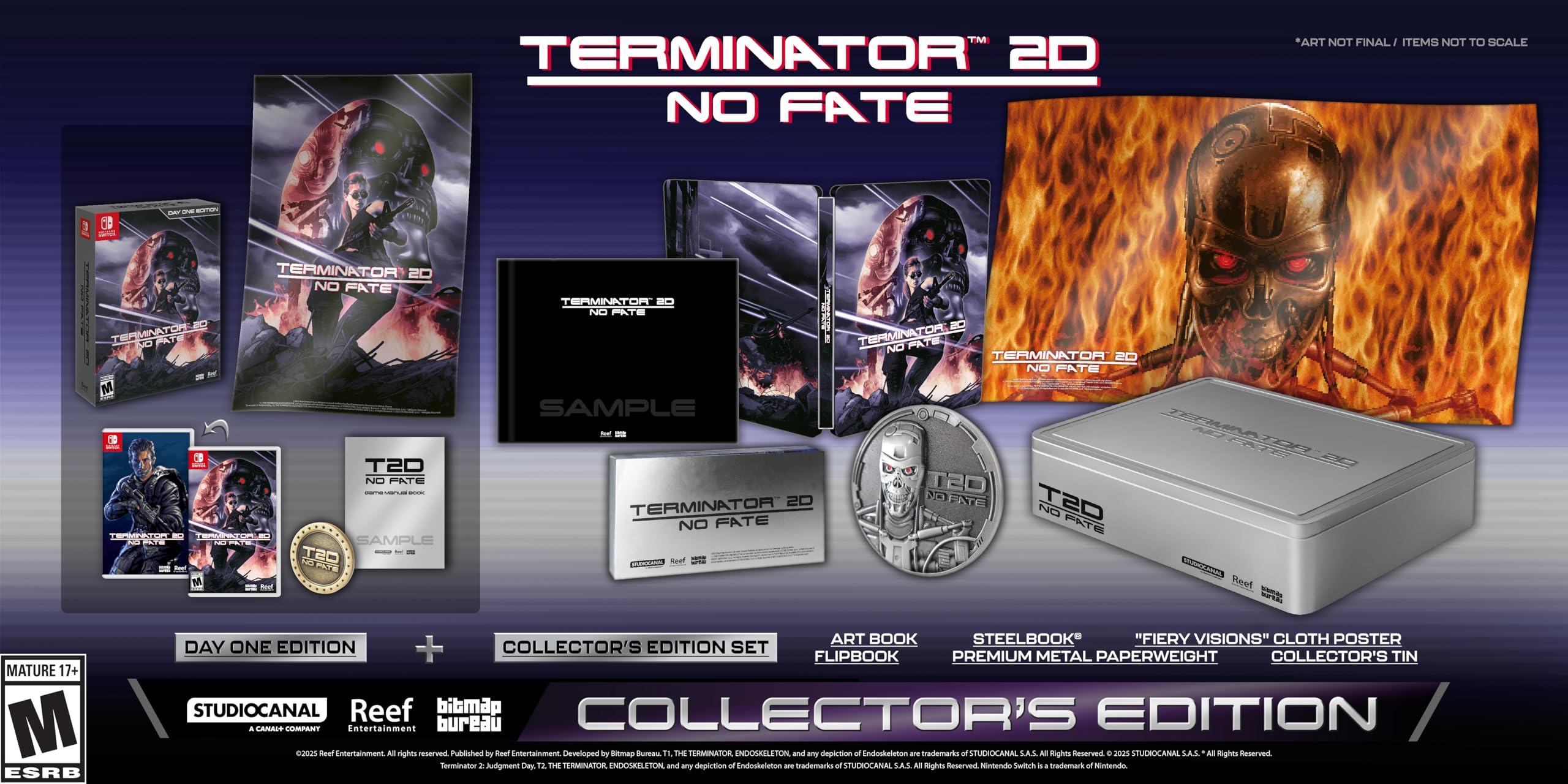 新品 Nintendo Switch Terminator 2D 海外版 Amazon.co.jp: Terminator 2D: No Fate Collector's Edition (輸入版