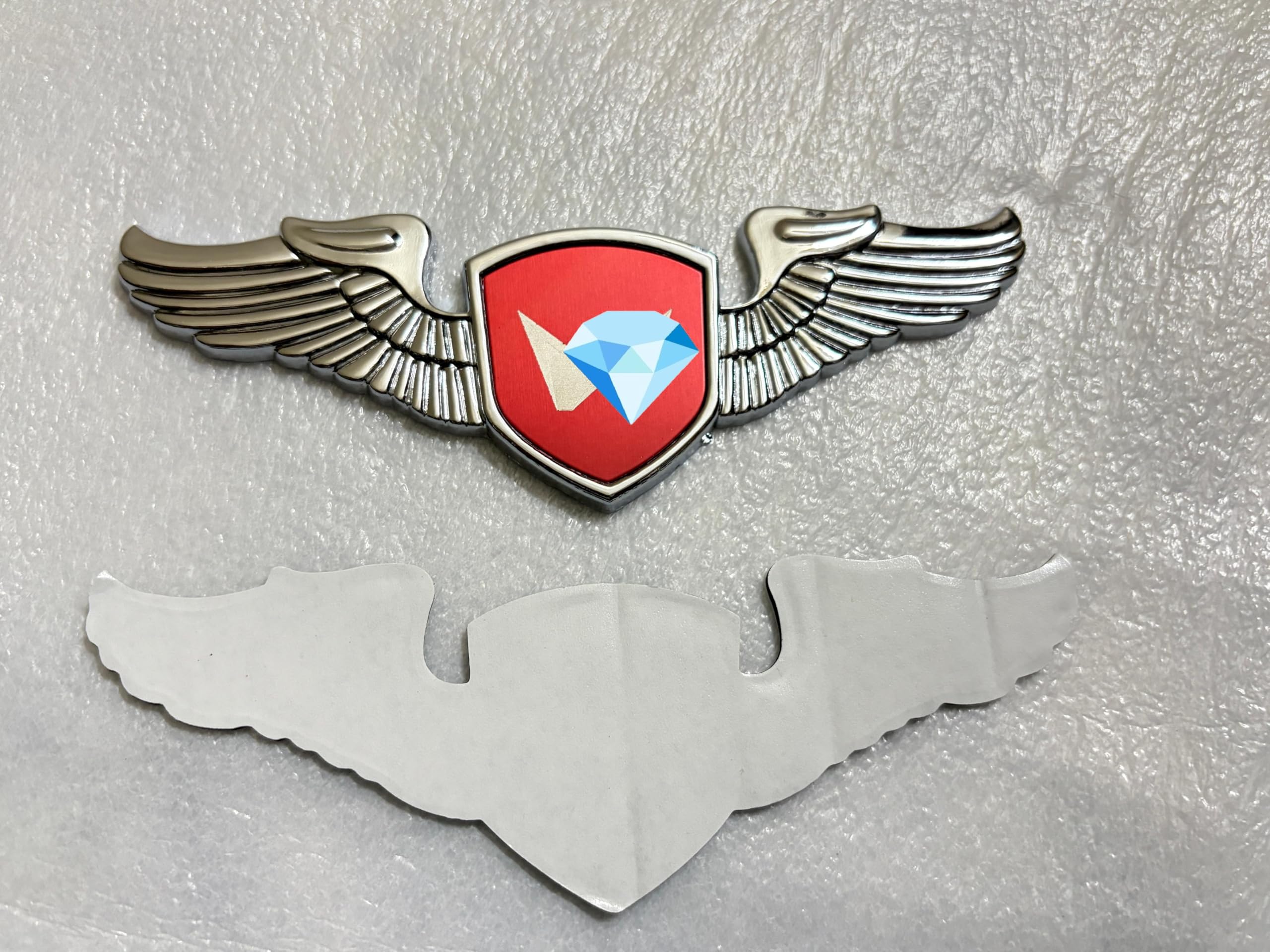 その他 mell* AUTOMASH Car Front Hood 3D Metal Bonnet Emblem Sticker Compatible