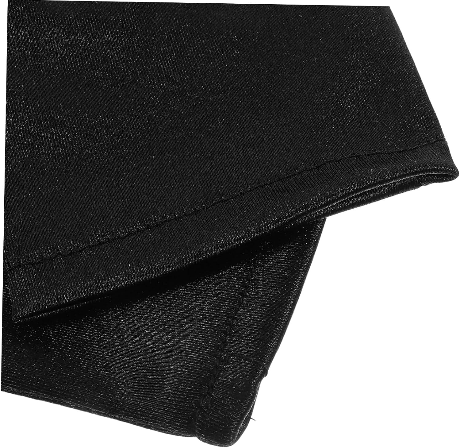OUNONA 1Pair Elegant Short Satin Gloves for Women Dance for Prom Weddings Formal Events Soft Spandex Stylish Comfortable
