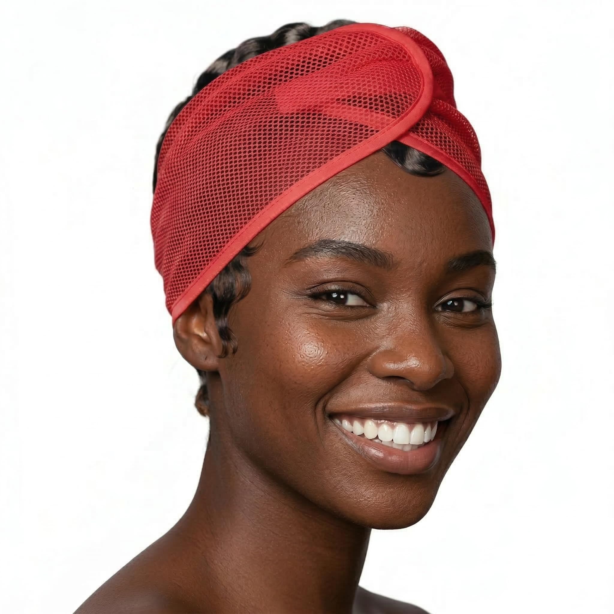 Soft Breathable Head Wraps 32x71 Inches Stretchy Polyester Hair Accessories Amazon.com : DONNA Cool Mesh Wrap – Large Breathable Hair  main image 3