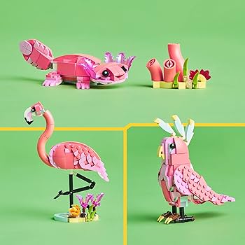 flamingomiletグッズ Amazon.com: Lego Creator Animal: Pink Flamingos Toy Toy