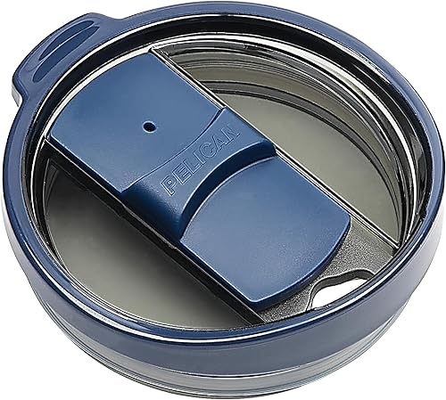 Miniatura 12 de Pelican Hydration Pelican Ridge - Vaso aislado al vacío de 18 onzas, acero inoxidable reciclado de doble pared de viaje con doble tapa, taza de café