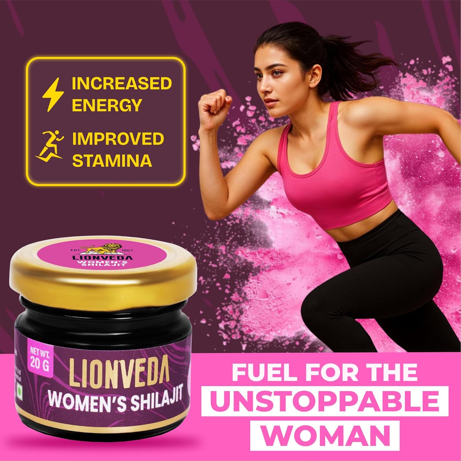 Buy Now Women'S Shilajit For Weight Loss, Energy, Skin, Joint Pains,...