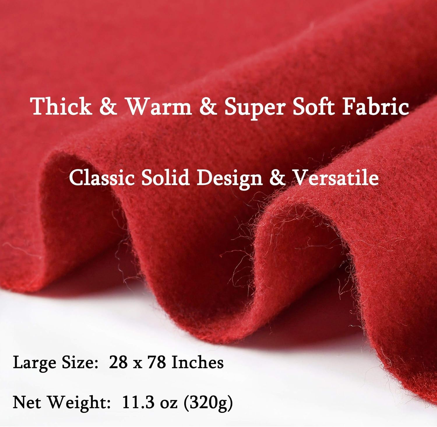 vimate Wool Pashmina Scarf Shawl - Super Soft Warm Pashminas Wraps for Women Wedding Formal Evening Travel - Image 3