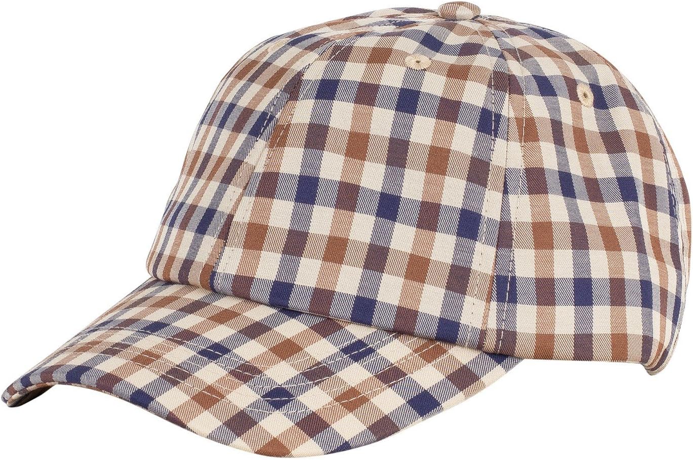 Aquascutum Abbott Club Check Cap Vicuna