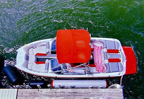 Miniatura 4 de Paradise Pad Parachoques inflable para guardabarros de barco, ideal para amarrar barcos parachoques inflable