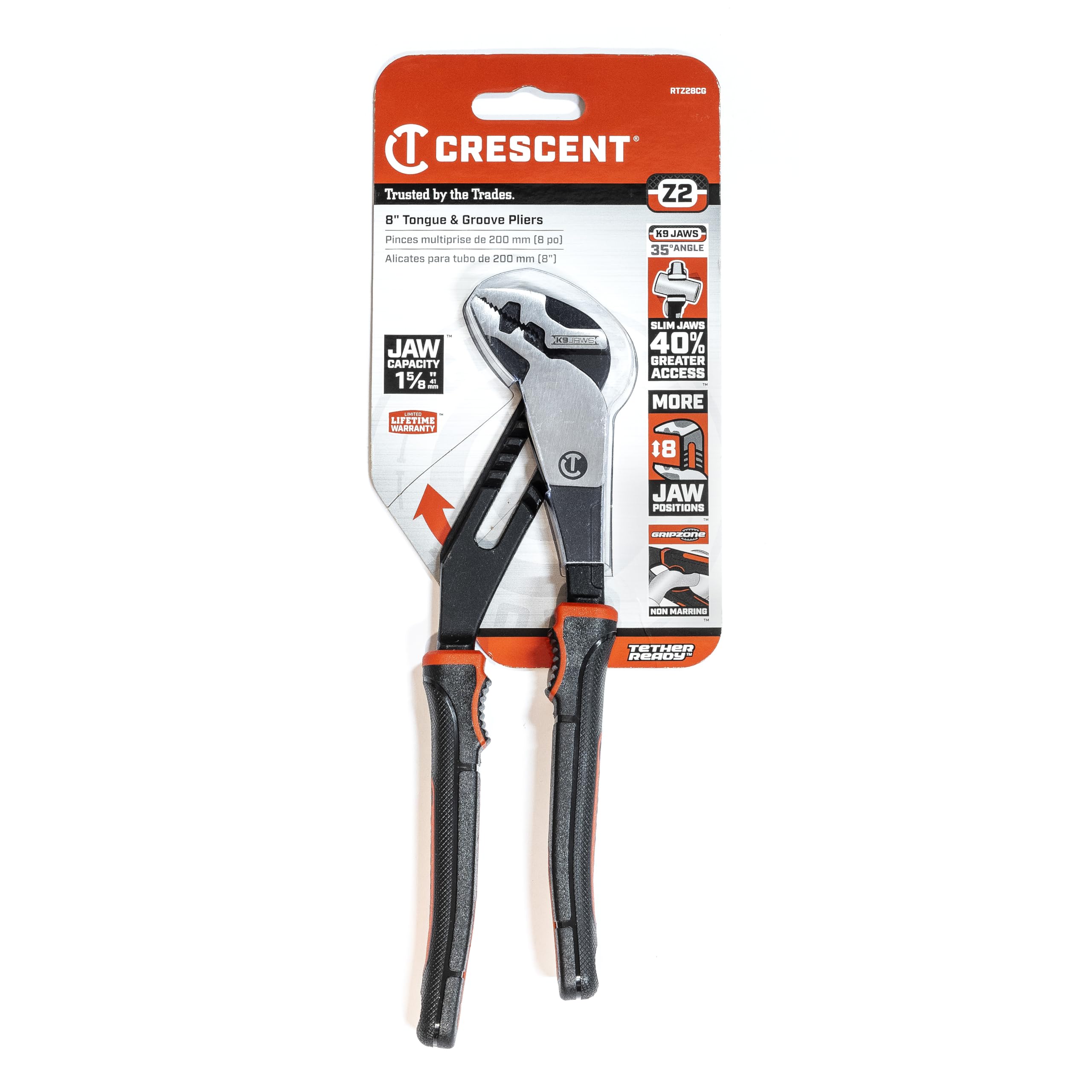 CRESCENT Slip Joint Plier - 5X629|G26V - Grainger - View #14