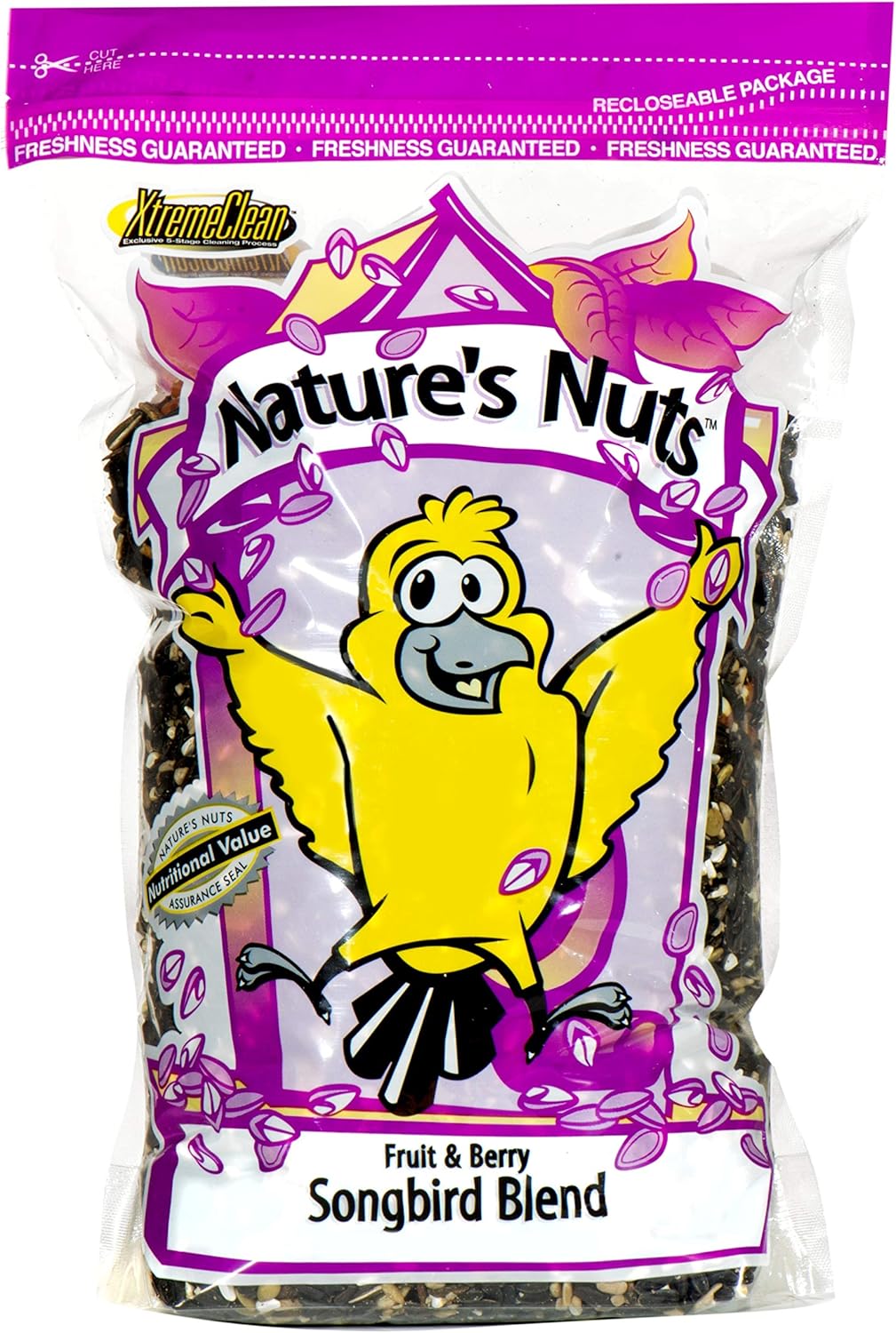 Nature's Nuts Fruit & Berry Songbird Blend- 8 lb.