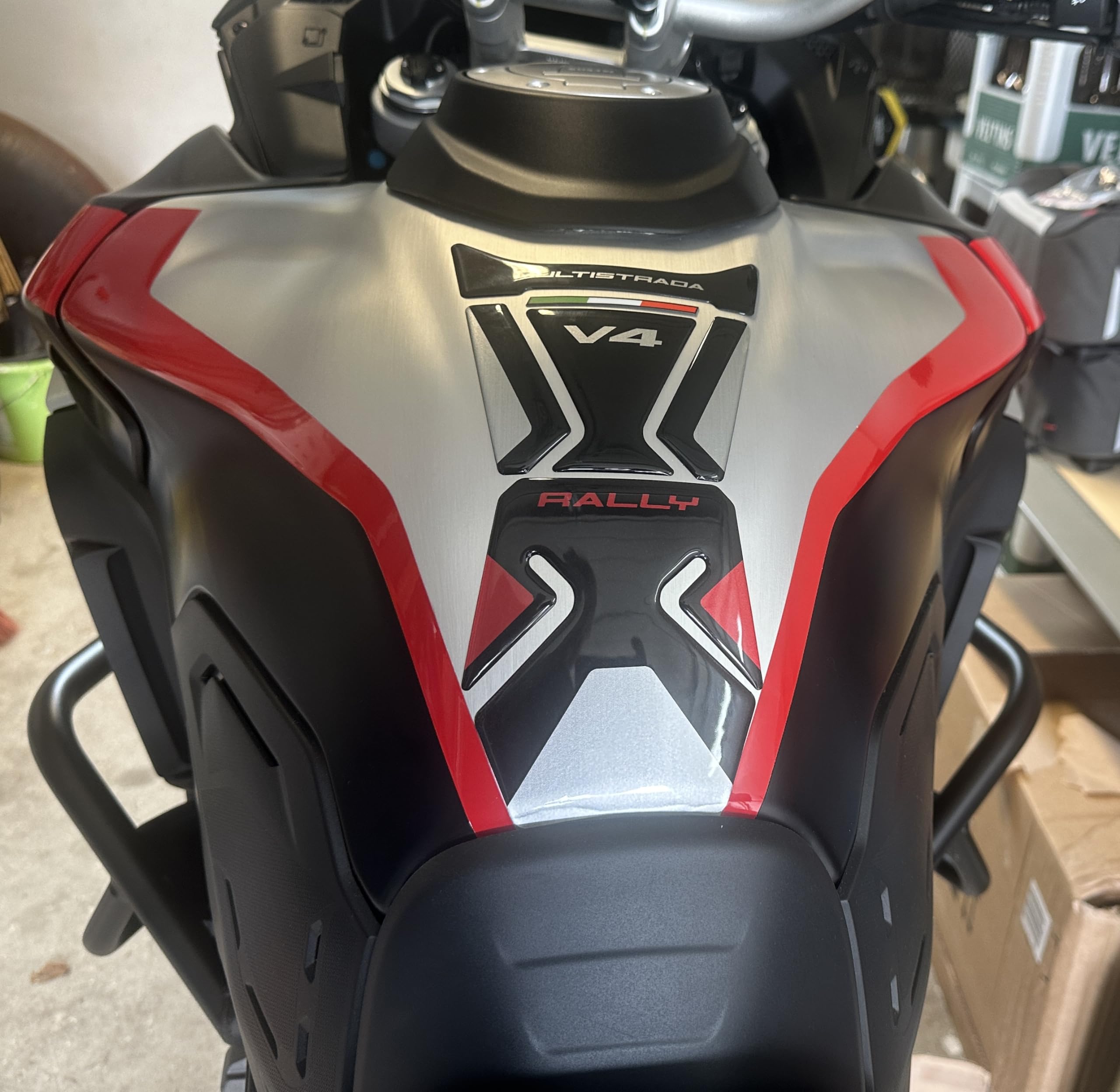 Adesivo Gel 3D Protezione Paraserbatoio Compatibile Con Yamaha Tenere 700 2025