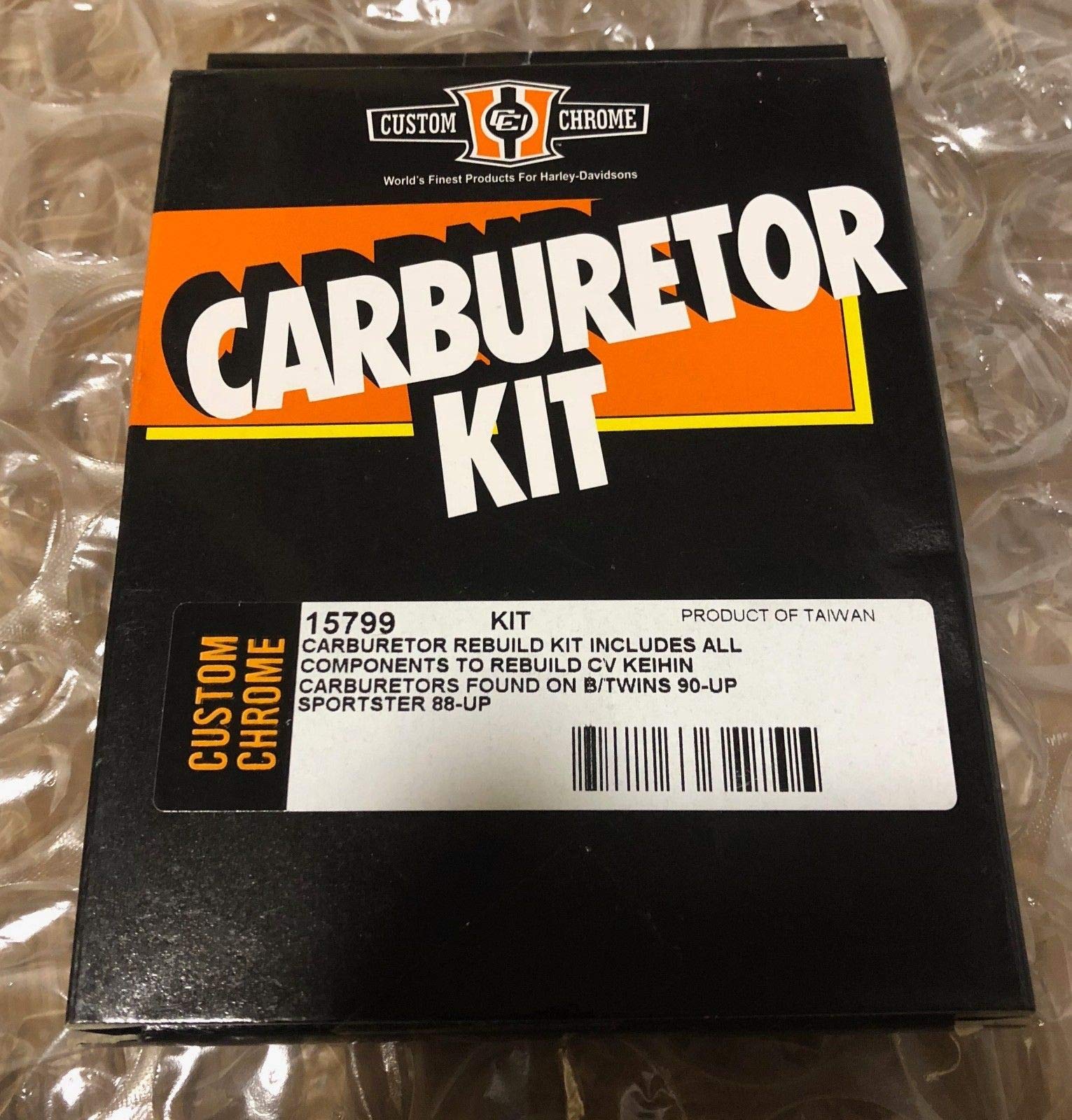 Keihin CV - Kit di riparazione del carburatore per Compatibile con HARLEY-Davidson 1988-2006