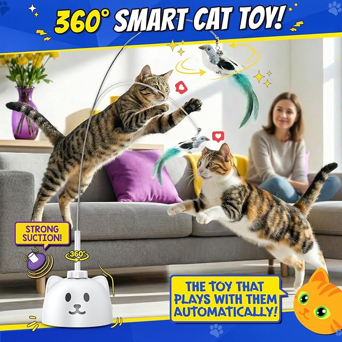 Juguete Interactivo para Gatos Interior CATPICK miniatura 2