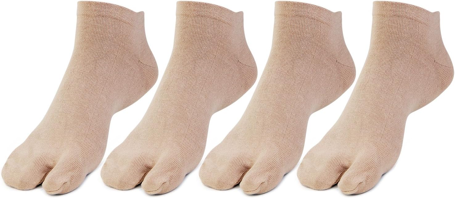 Women's Cotton Socks (Bro670Thmb_Sk-Po4_Beige_Free)