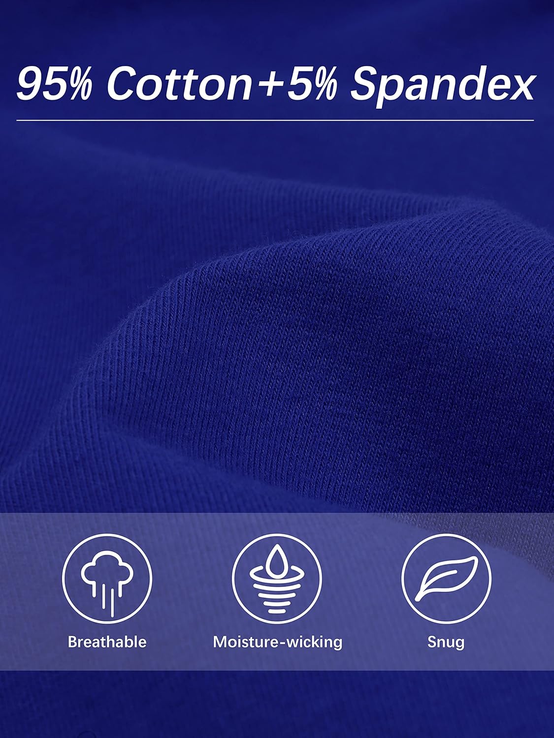 Poroka 5 Pack Boy Shirts Toddler Short Sleeve Cotton T-Shirt Cloth Summer Crew Neck Tops for Kids - Image 4