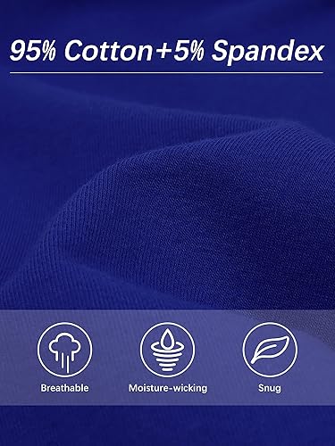 Miniatura 3 de Poroka 5 Pack Toddler Boys Short Sleeve Cotton T-Shirt Crew Neck T-Shirt for Baby Toddler