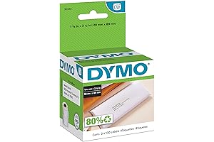DYMO Authentic LW Mailing Address Labels 1-1/8 x 3-1/2 inch